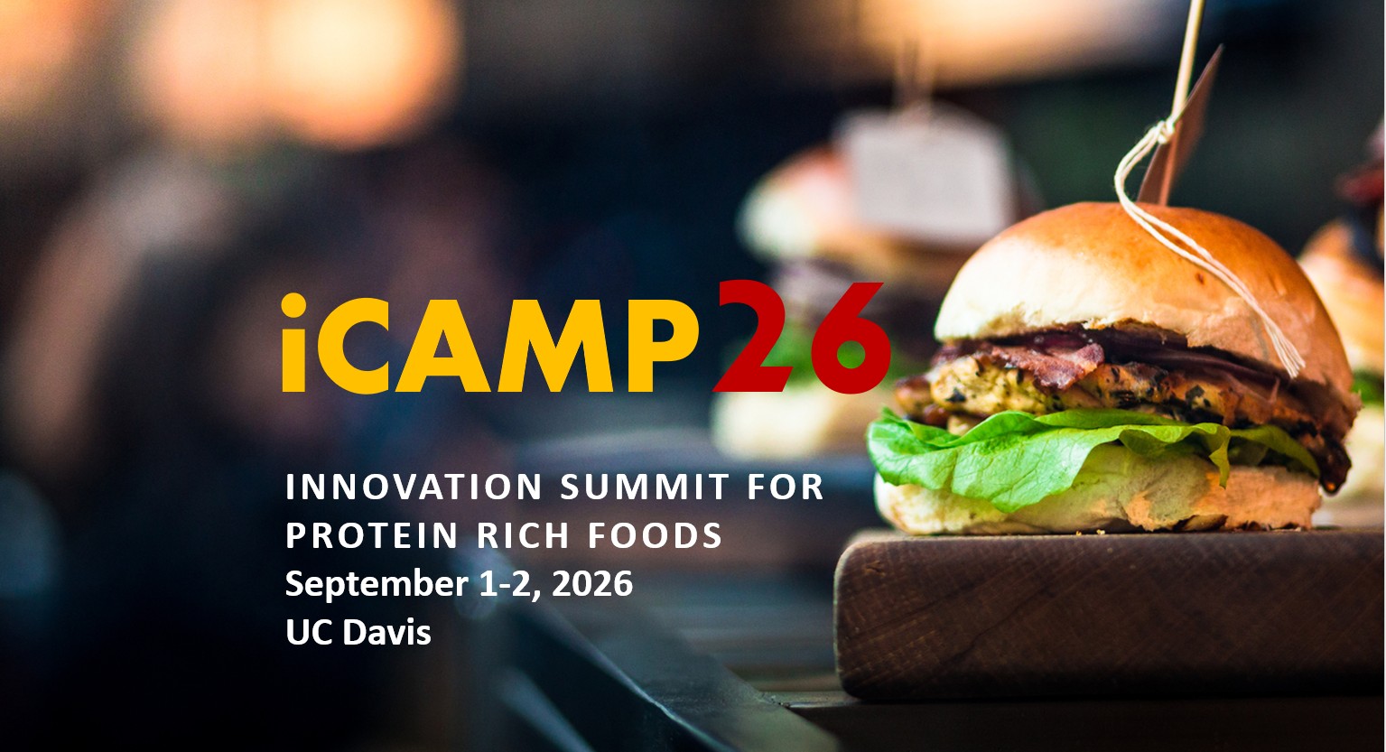iCAMP26: 5th Annual Innovation Summit for Protein Rich Foods on September 1-2, 2026